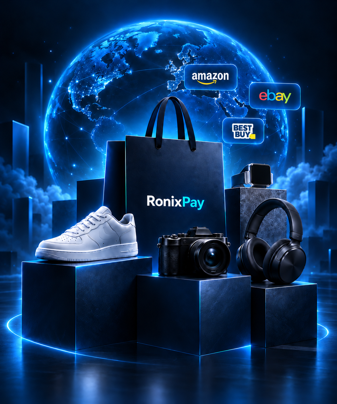 خرید از فروشگاههای خارجی با RonixPay